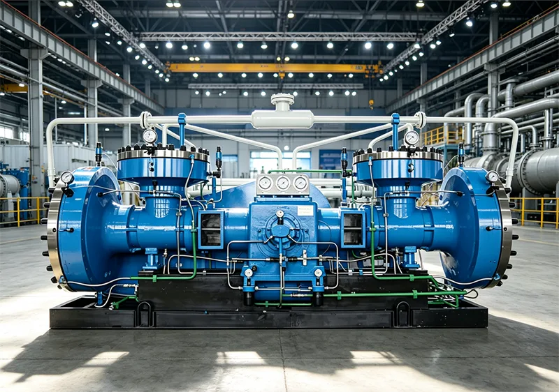 Compresseur à membrane - Haute pureté, zéro fuite, équipement de référence pour la compression de gaz spéciaux dangereux