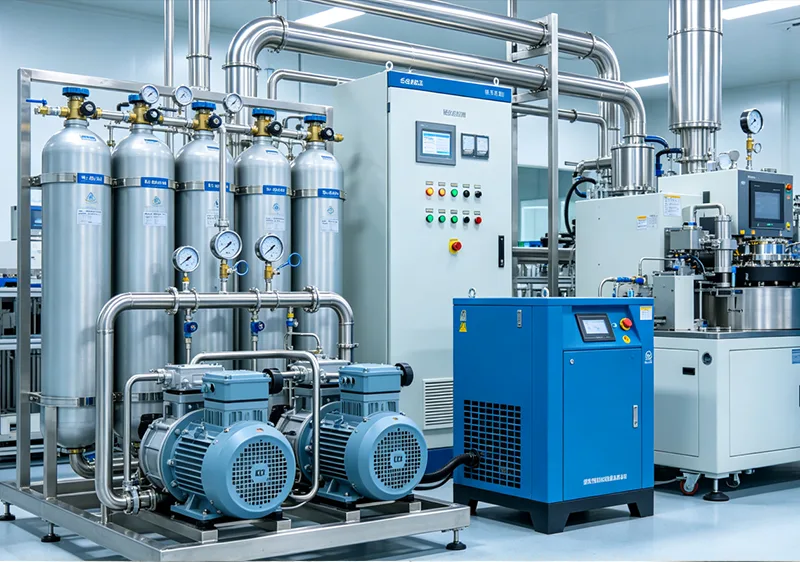 Compresseur à membrane - Stabilisation précise de la pression et propreté, équipement dédié à la compression moyenne spéciale